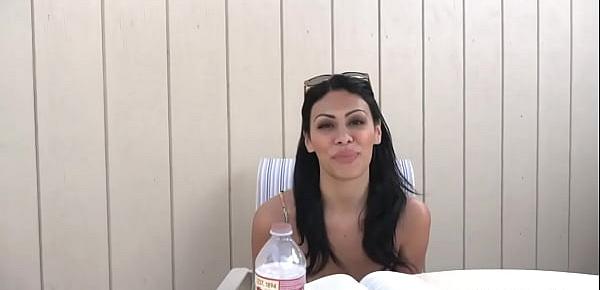  Super sexy Latina mom takes a MILF trip with horny stud